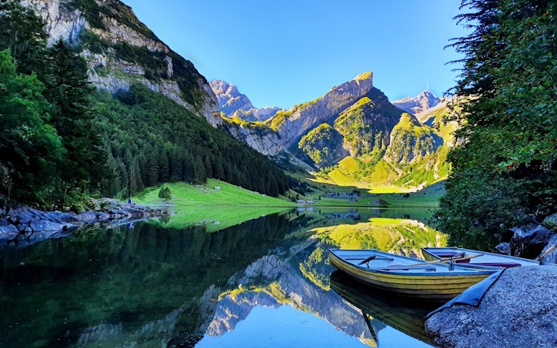 Seealpsee Lake Switzerland