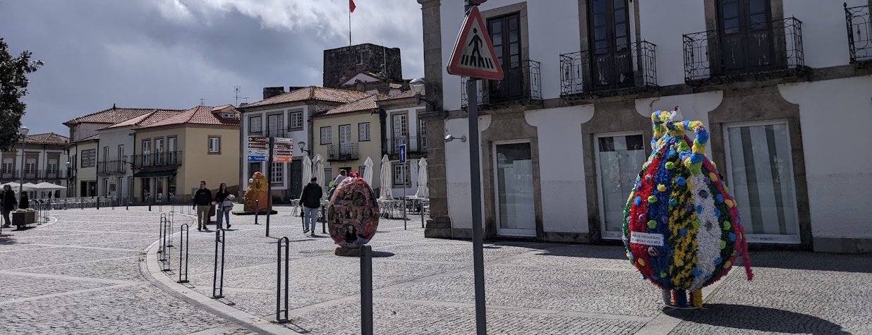 On the Camino Coastal Way, Vila Nova de Cerveira, June 2025 — photo by Rafick