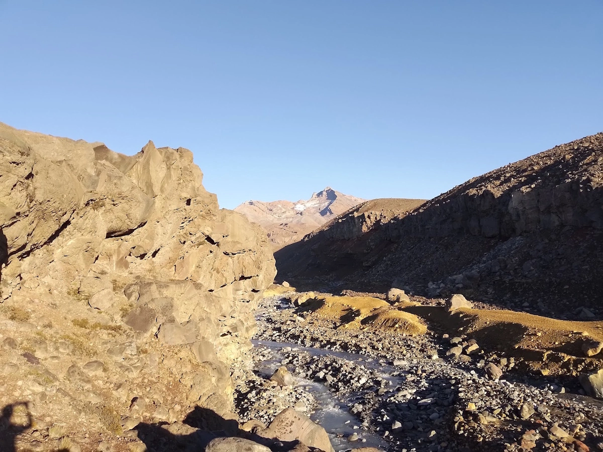 Desert region on the Round the Mountain Track, Tongariro National Park