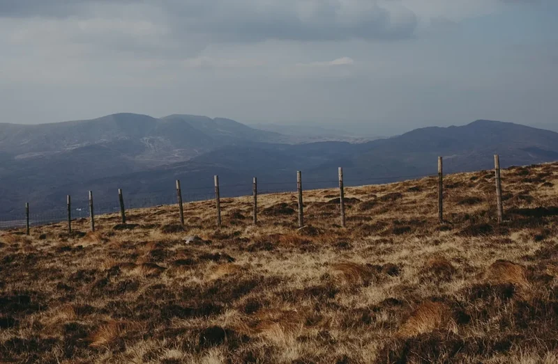 Scenic landscape of Ceredigion Coast Path in Wales
