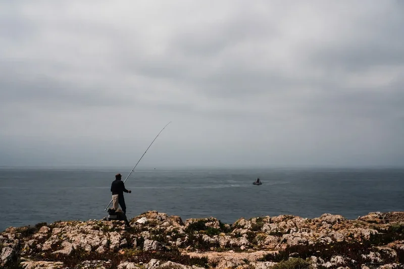 Scenic landscape of Fishermen's Trail (Rota Vicentina) in Portugal