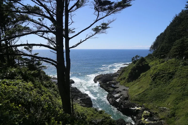 Scenic landscape of Pacific Northwest Trail in USA