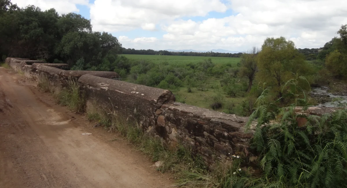 Scenic landscape of El Camino Real de Tierra Adentro in Mexico, USA