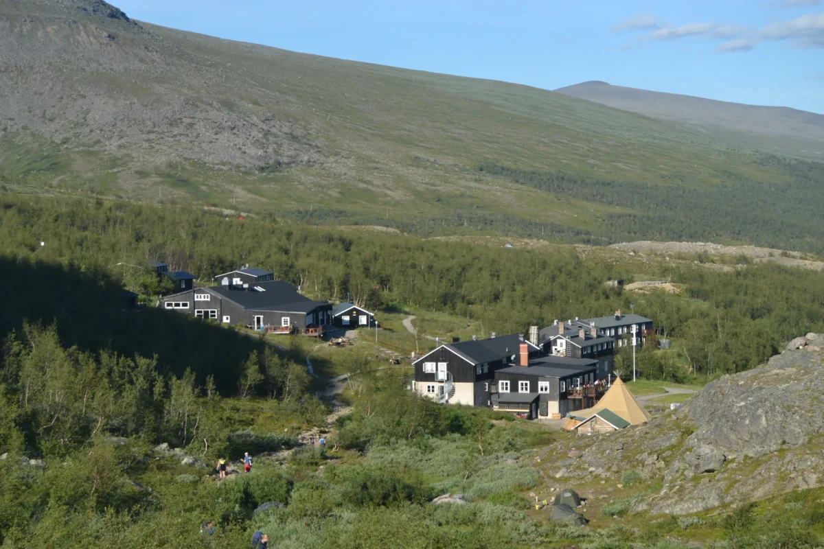 Scenic landscape of Fjällräven Classic Sweden in Sweden