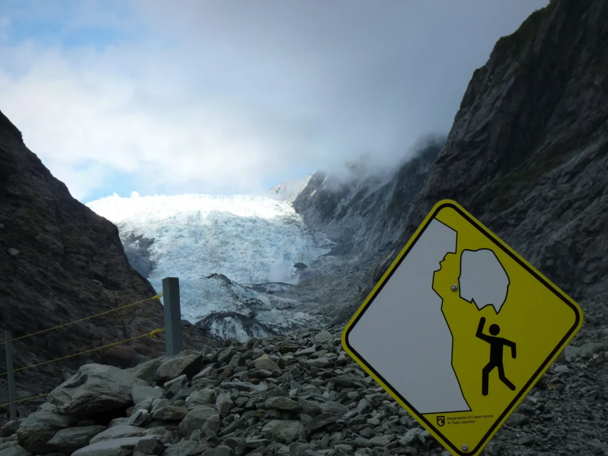 people walking near mountain