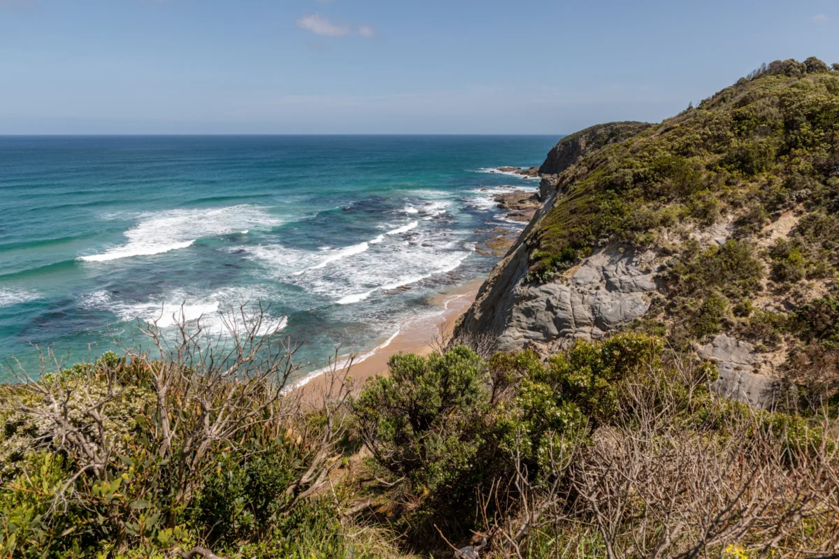 Scenic landscape of Great Ocean Walk in Australia