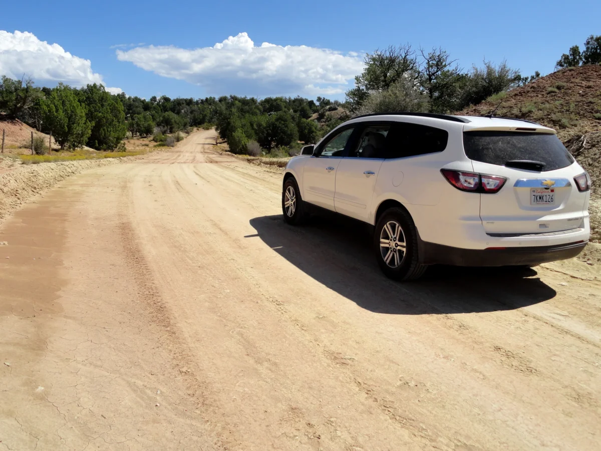 Scenic landscape of The Hayduke Trail in USA