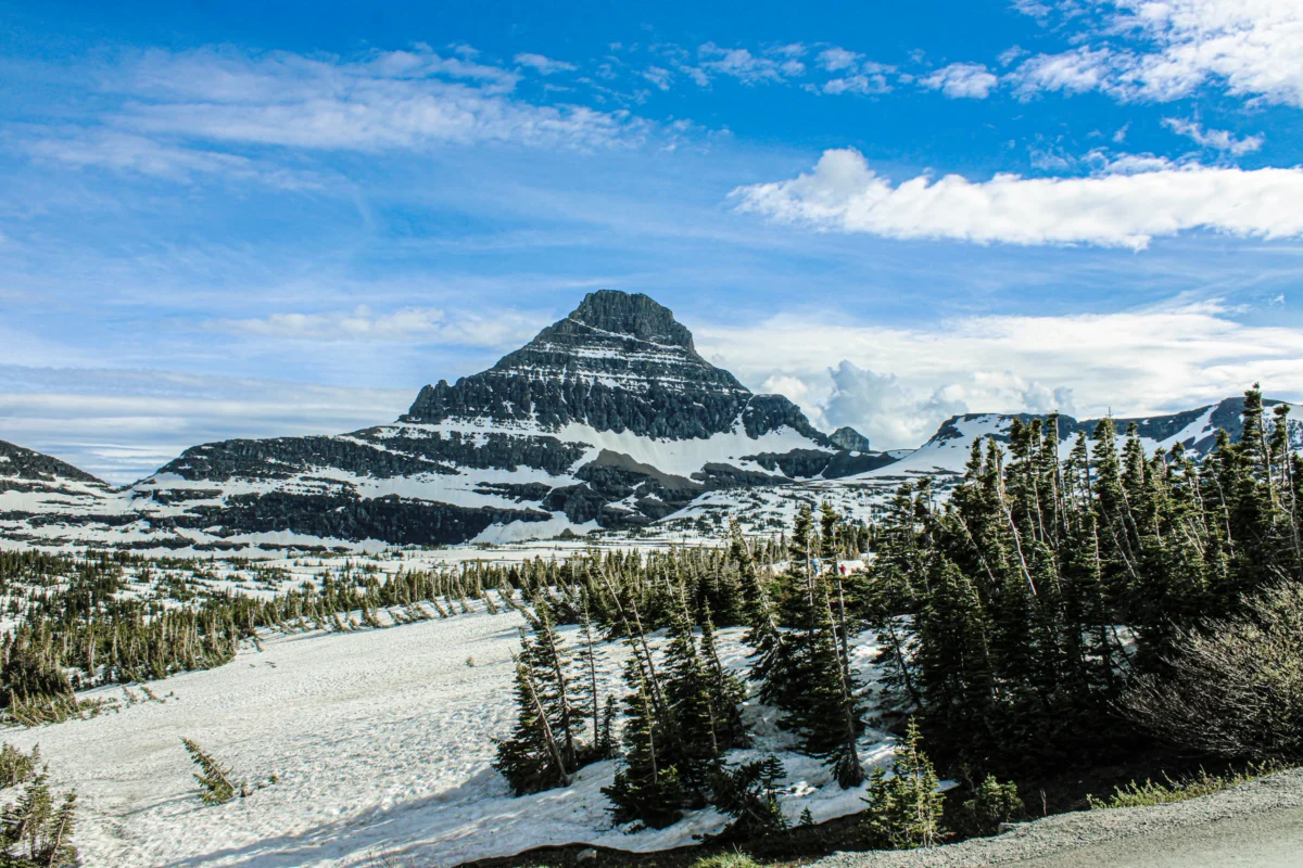 Highline Trail to Granite Park Chalet Photo