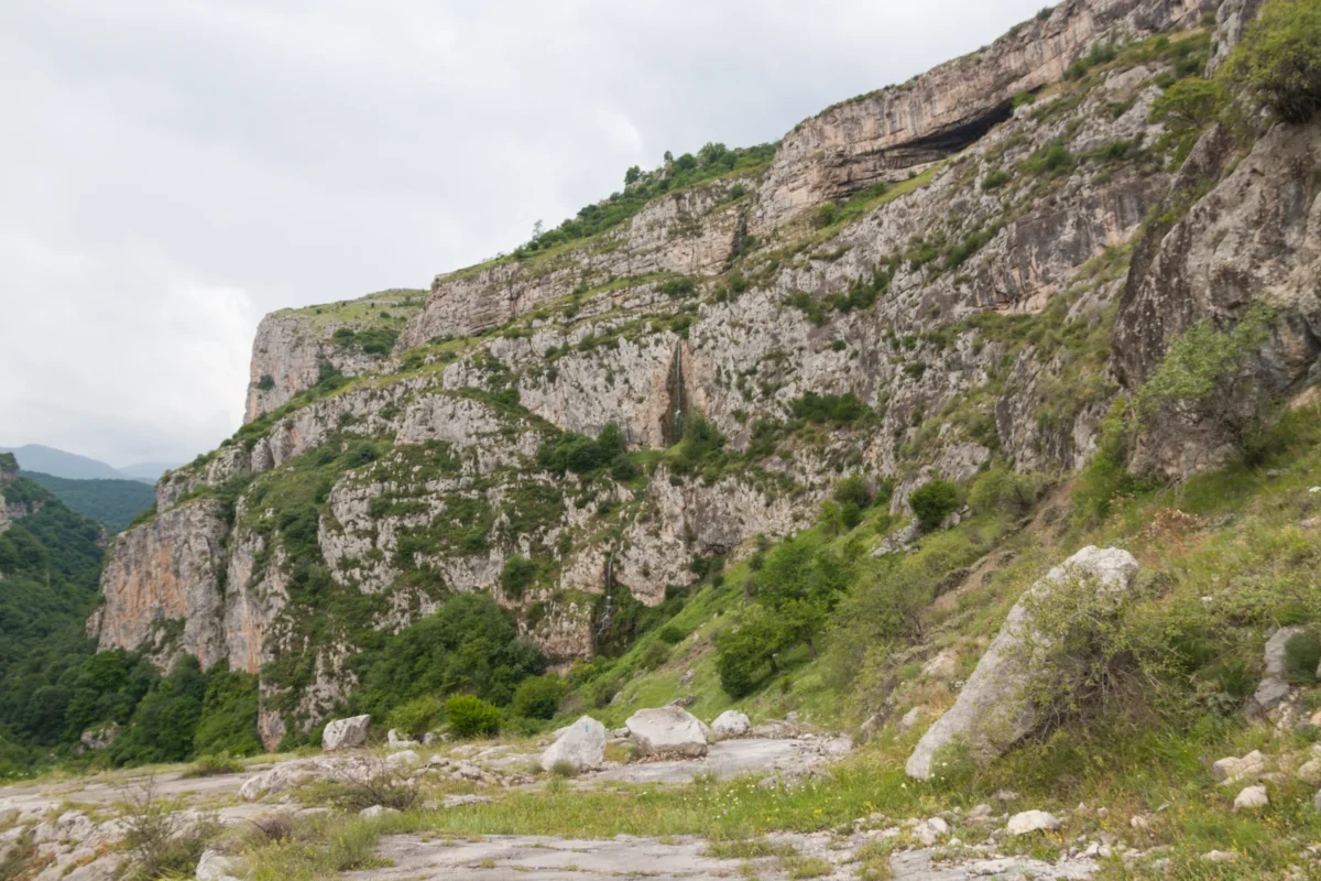 Scenic landscape of Janapar Trail in Azerbaijan