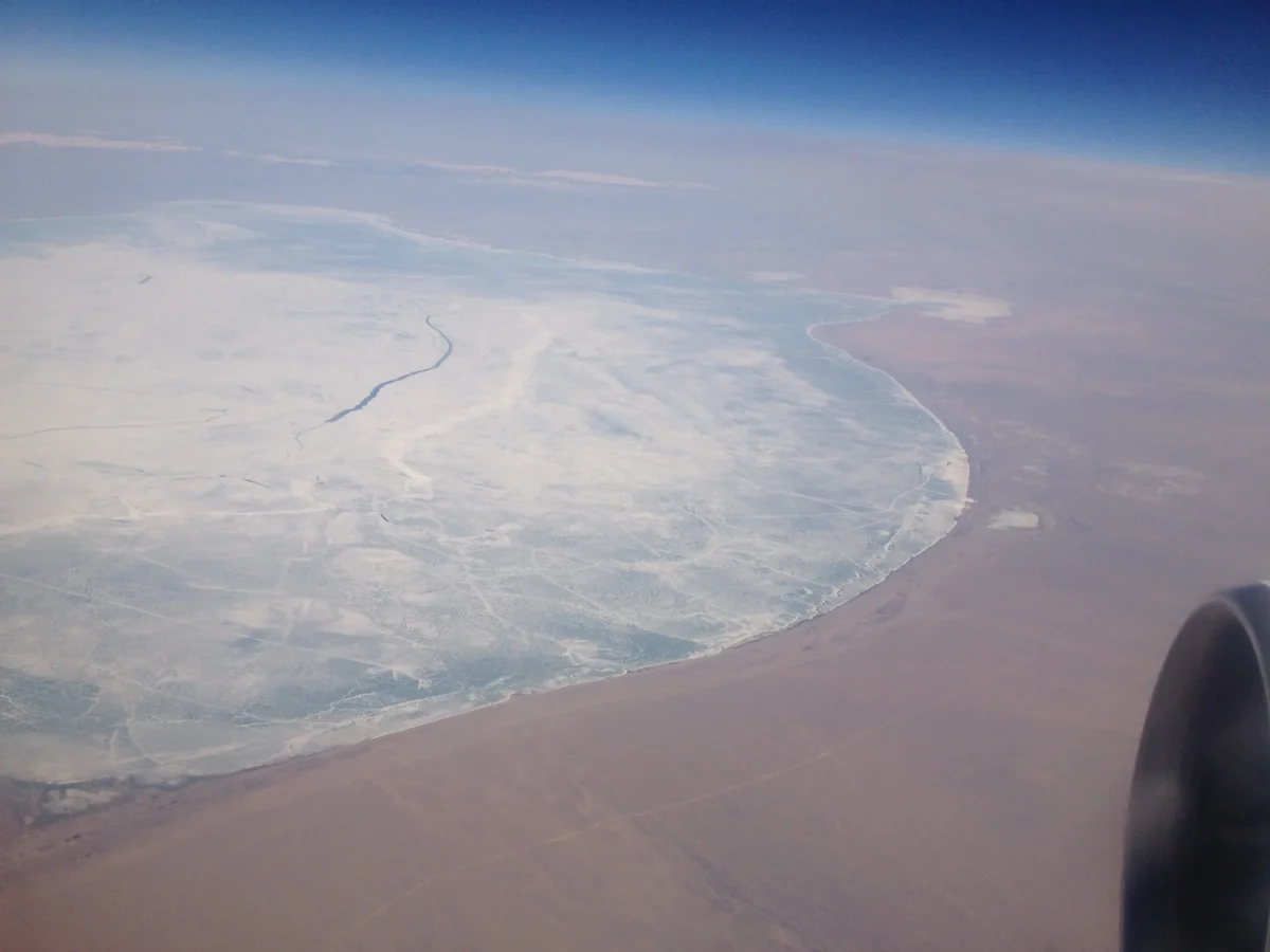Scenic landscape of Khar Nuur to Uvs Nuur Trek in Mongolia
