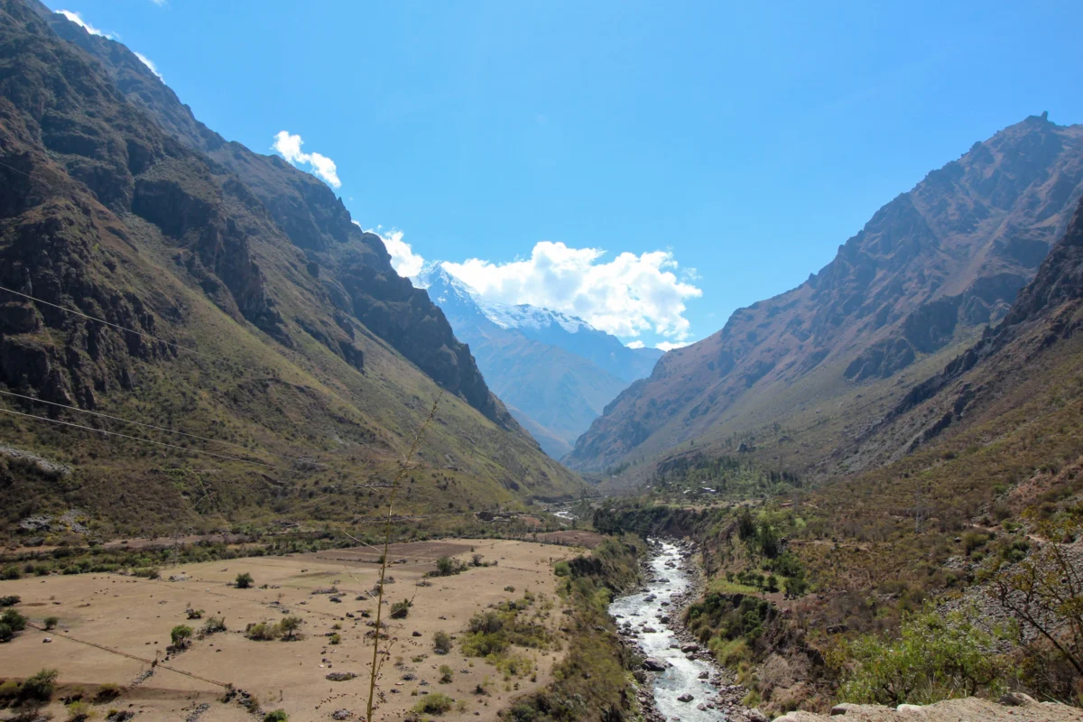 a river running through a valley