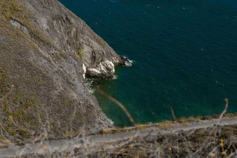 Scenic landscape of Molokai Cliff Trail in USA