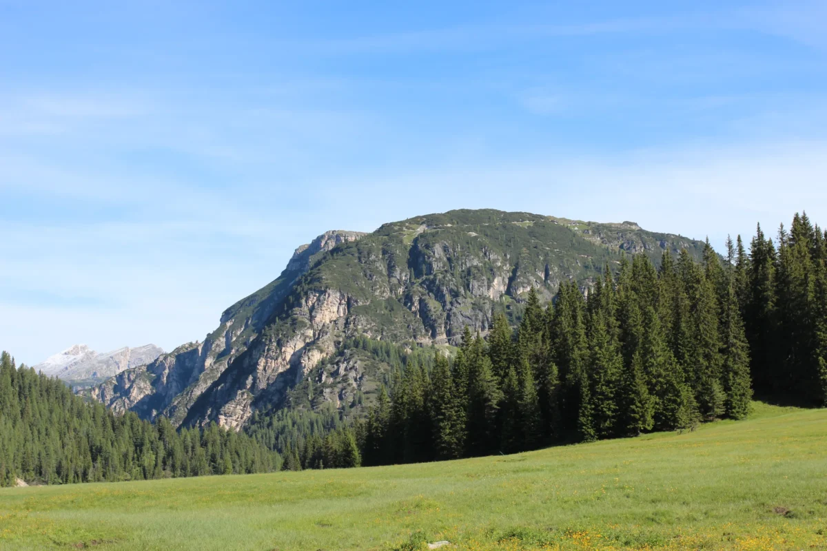 Scenic landscape of Monte Piana Loop in Italy