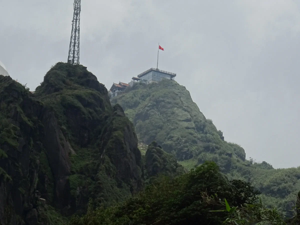 Scenic landscape of Mount Fansipan Climb in Vietnam