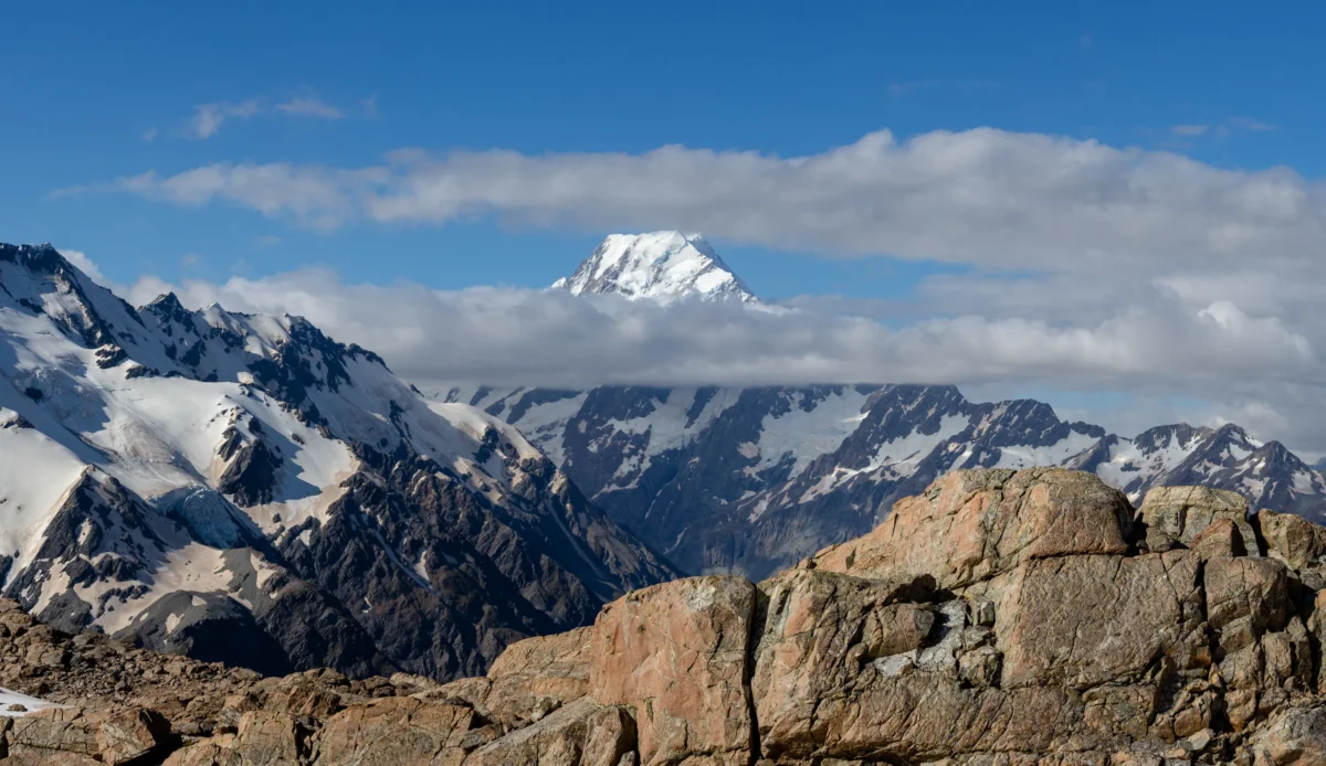 snow covered mountain under blue sky during daytime