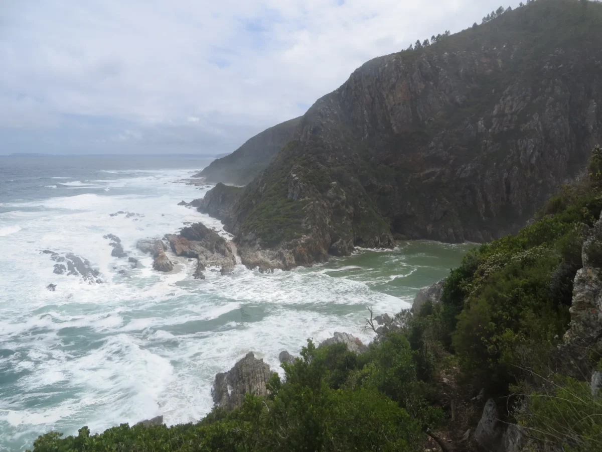 Scenic landscape of The Otter Trail in South Africa