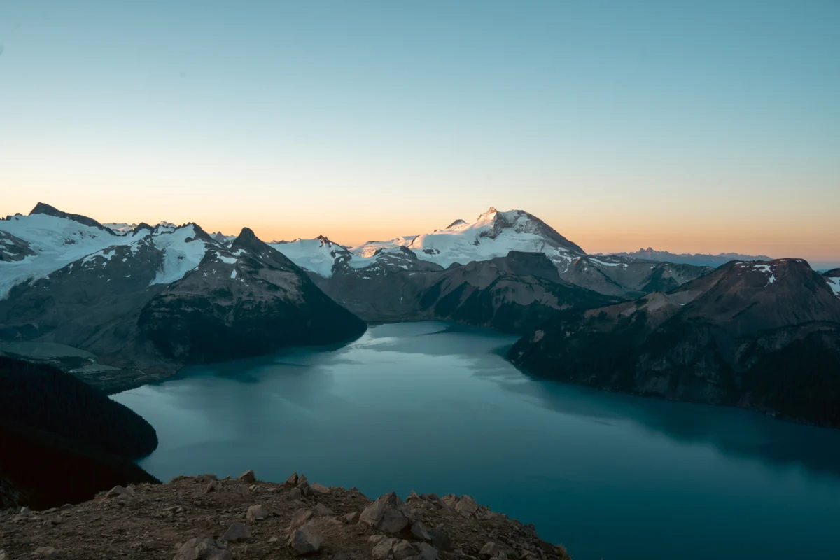 Scenic landscape of Panorama Ridge in Canada