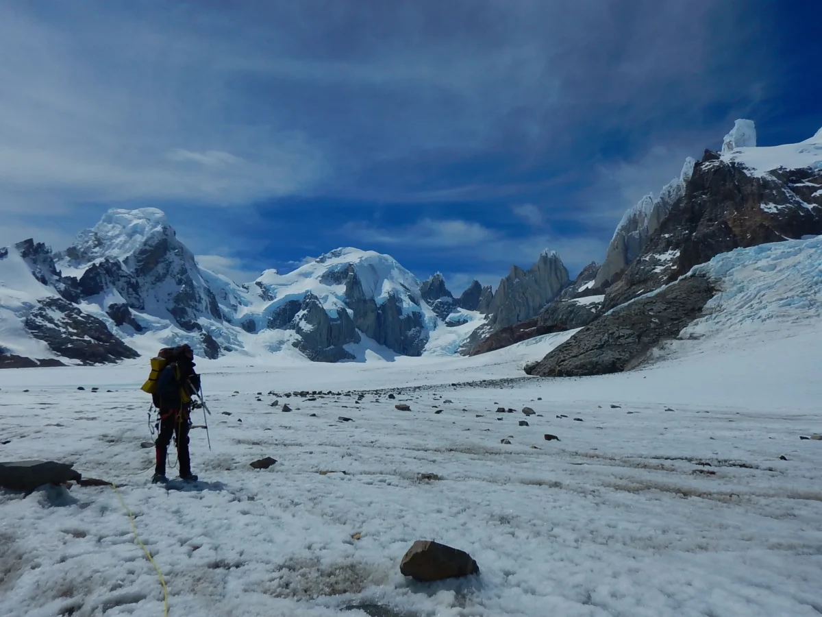 a mountain with snow