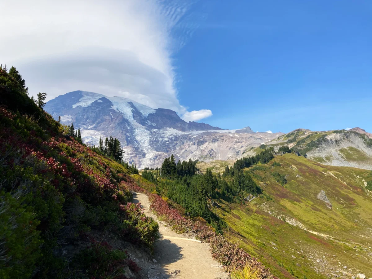 Scenic landscape of Skyline Trail in USA