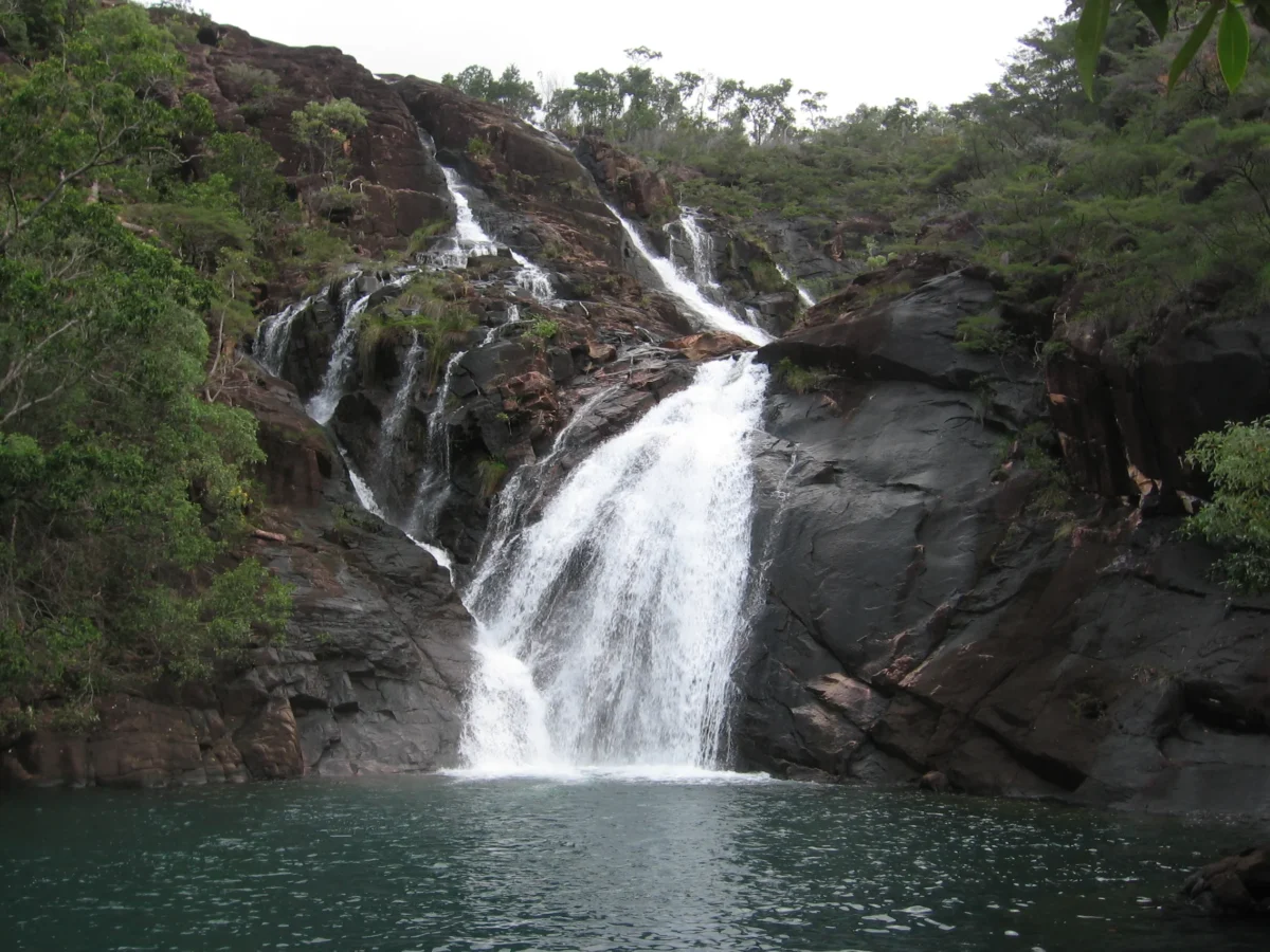 Scenic landscape of Thorsborne Trail in Australia