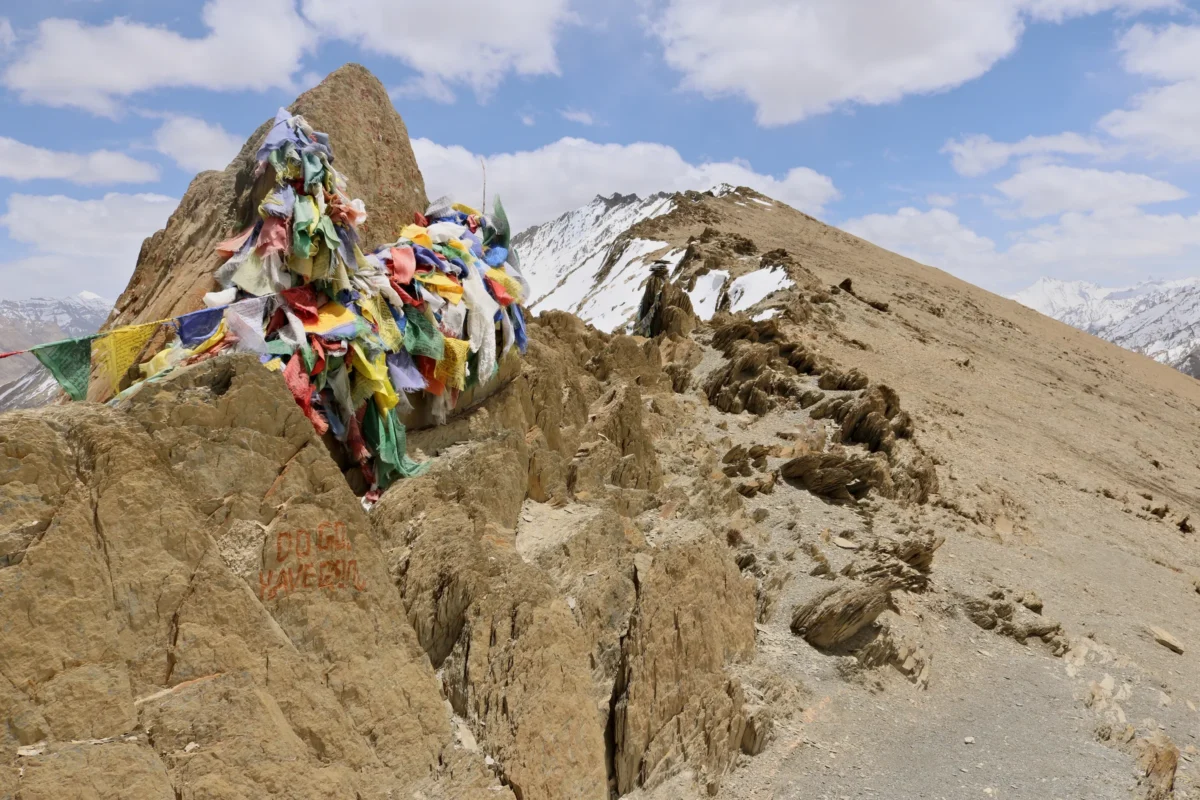 Scenic landscape of Zanskar Valley Trek in India