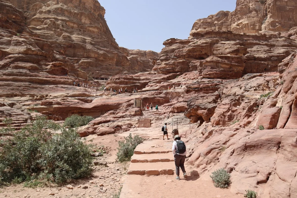 Trek to Petra Photo