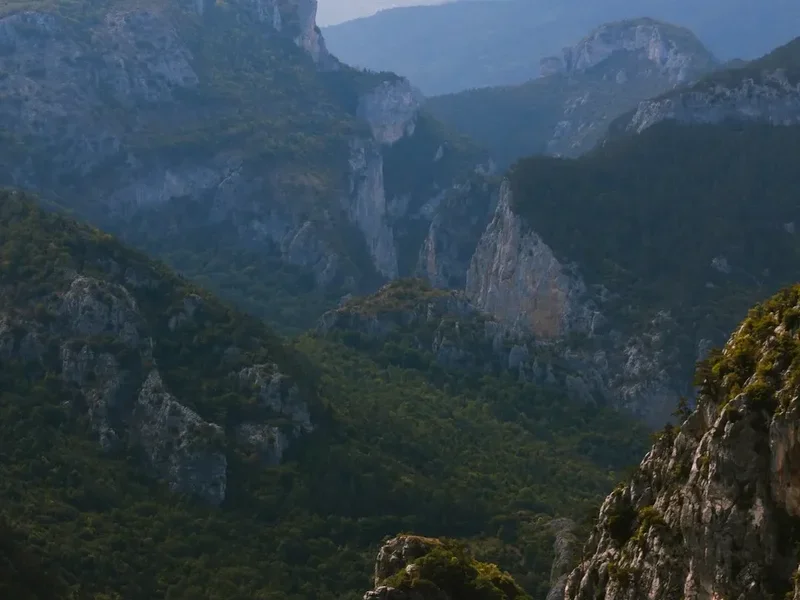Mountain and nature scenery on the Alacam Mountains Trail