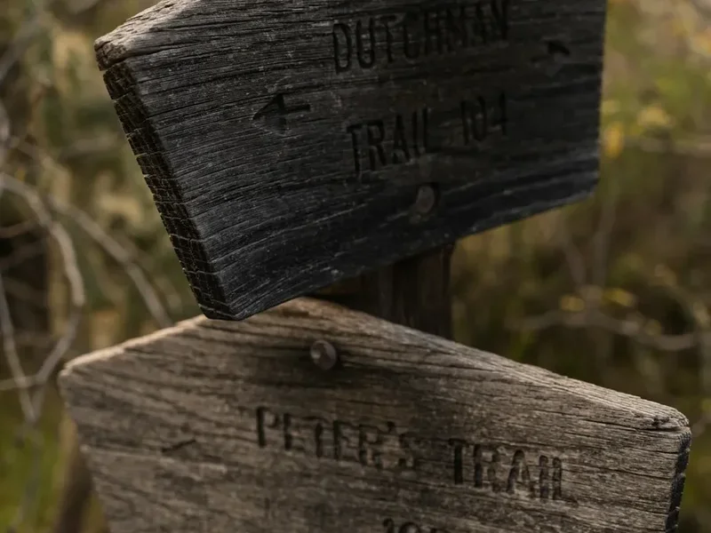 Mountain and nature scenery on the Arizona Trail