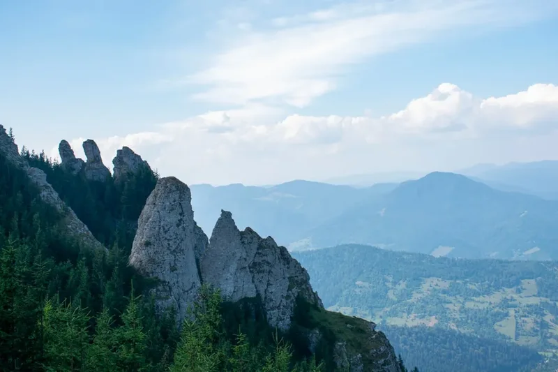 Hiking trail path on the Bafa Lake Trail