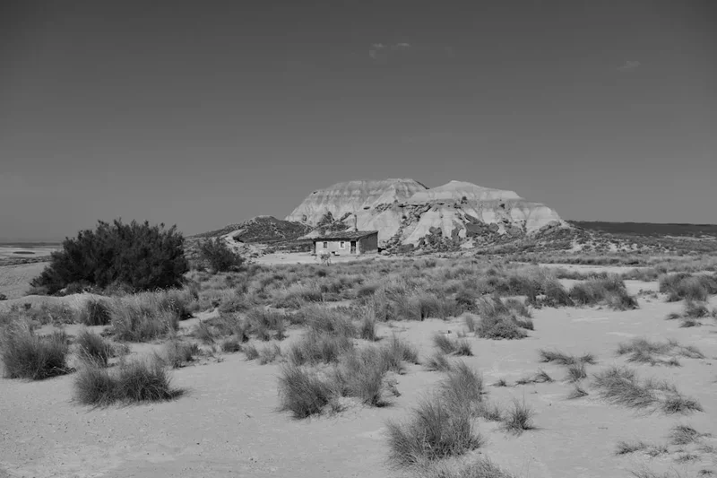 Mountain and nature scenery on the Bardenas Reales Trek