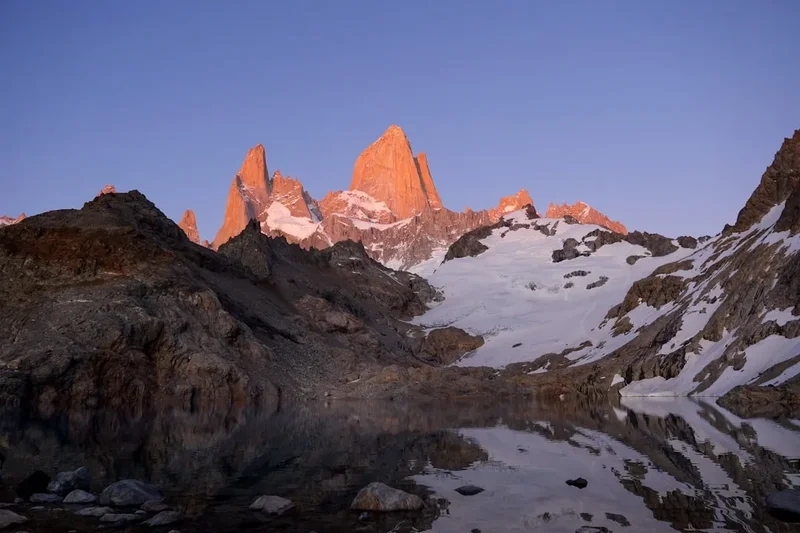 Mountain and nature scenery on the Base Of The Towers