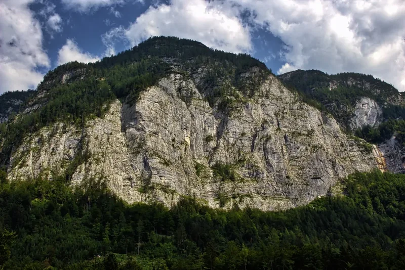 Mountain and nature scenery on the Berliner Hoehenweg