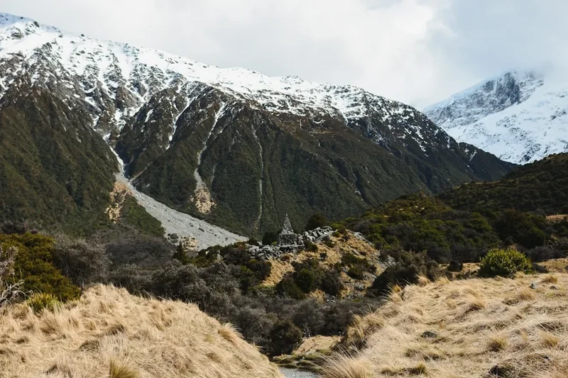 Mountain and nature scenery on the Big Hill Track