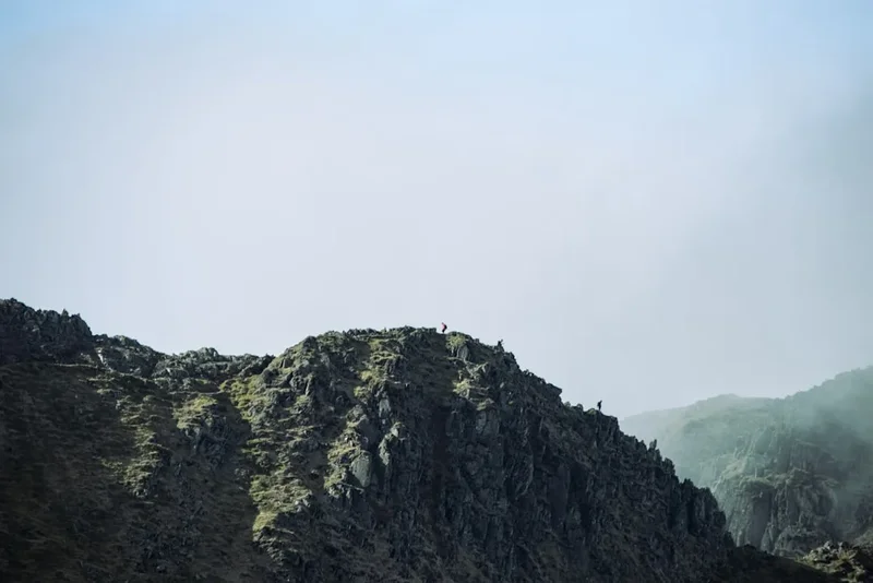 Mountain and nature scenery on the Black Mountains Traverse
