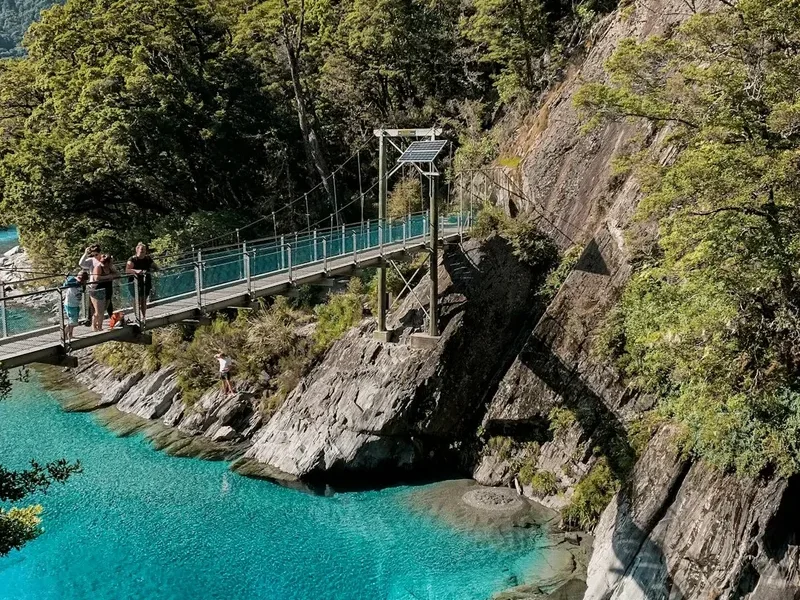 Blue Pools Track - Visual 1