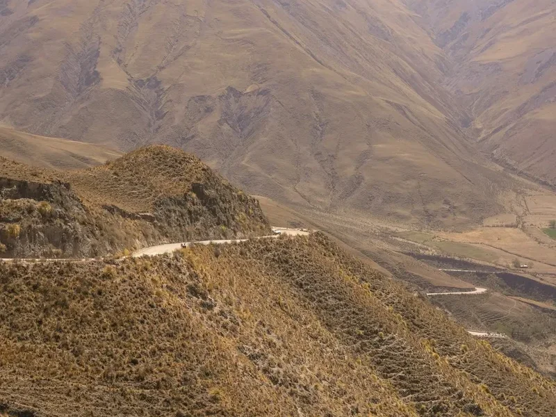 Hiking trail path on the Cerro Torre Viewpoint