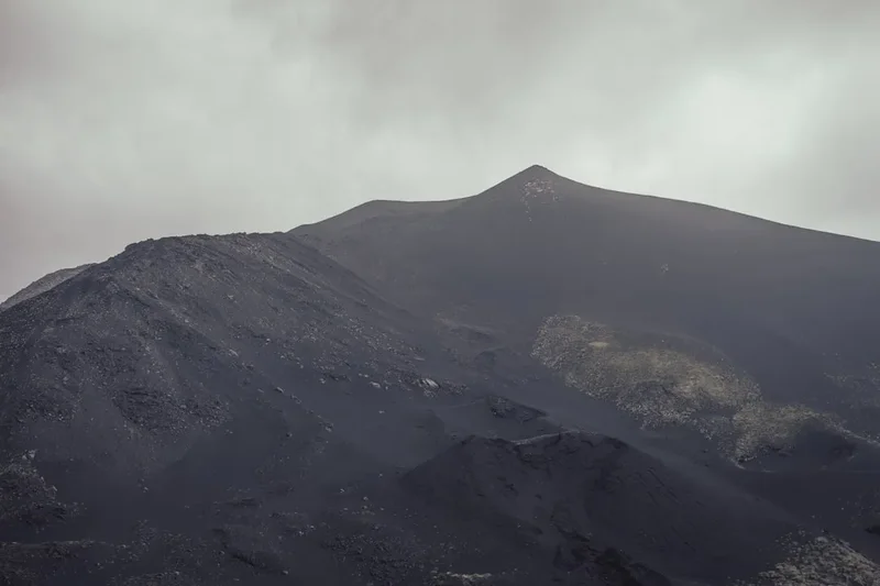 Mountain and nature scenery on the Etna Summit Trail