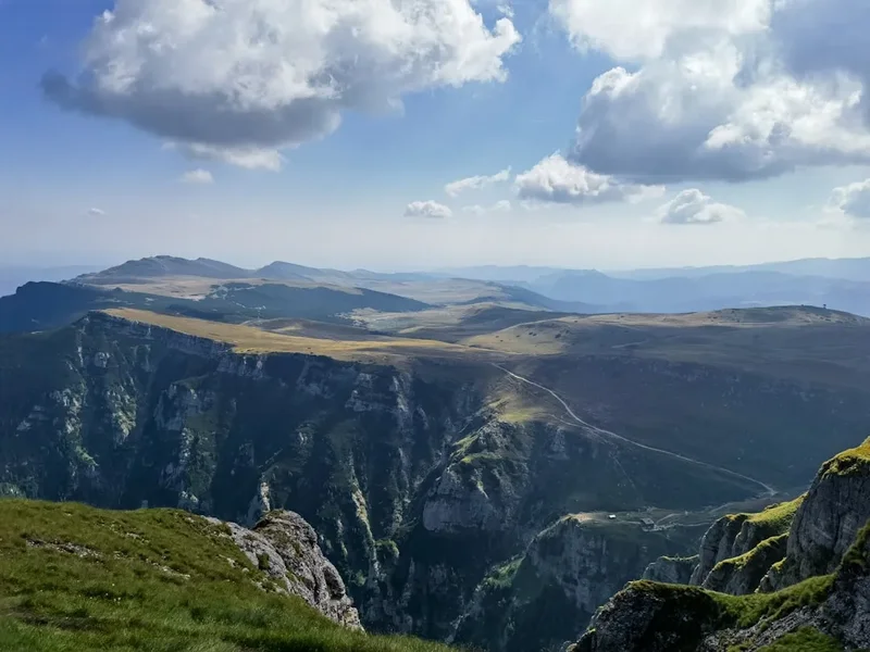 Mountain and nature scenery on the Fagaras Ridge Traverse