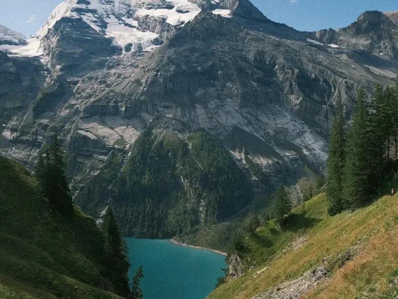 Forest and landscape view on the Five Lakes Walk