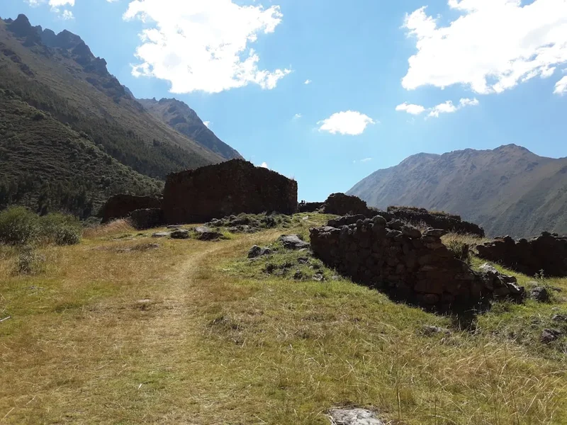 Hiking trail path on the Laguna Cerro Castillo