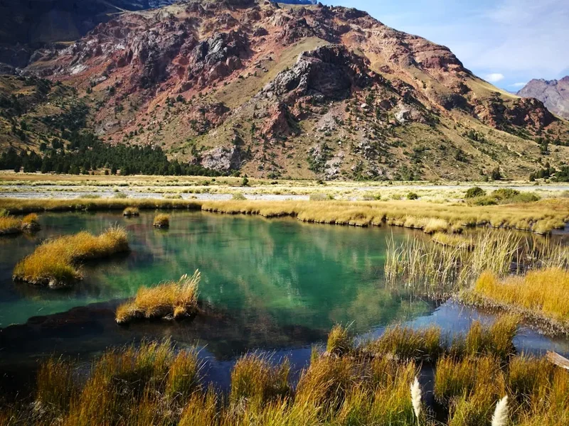 Mountain and nature scenery on the Laguna Verde Circuit