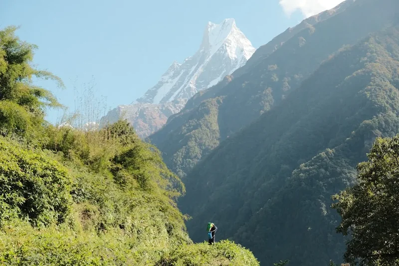 Mountain and nature scenery on the Lower Dolpo Trek
