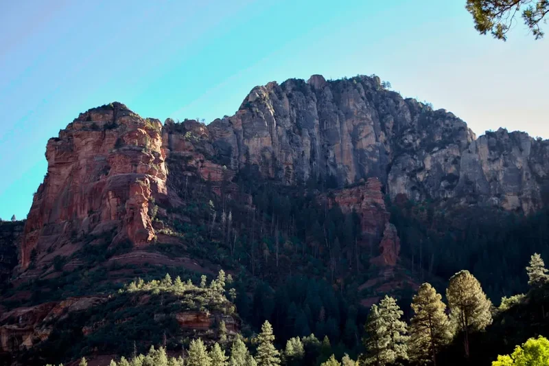 Mountain and nature scenery on the Mckittrick Canyon Trail