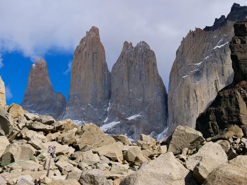 Mountain and nature scenery on the Mirador Las Torres