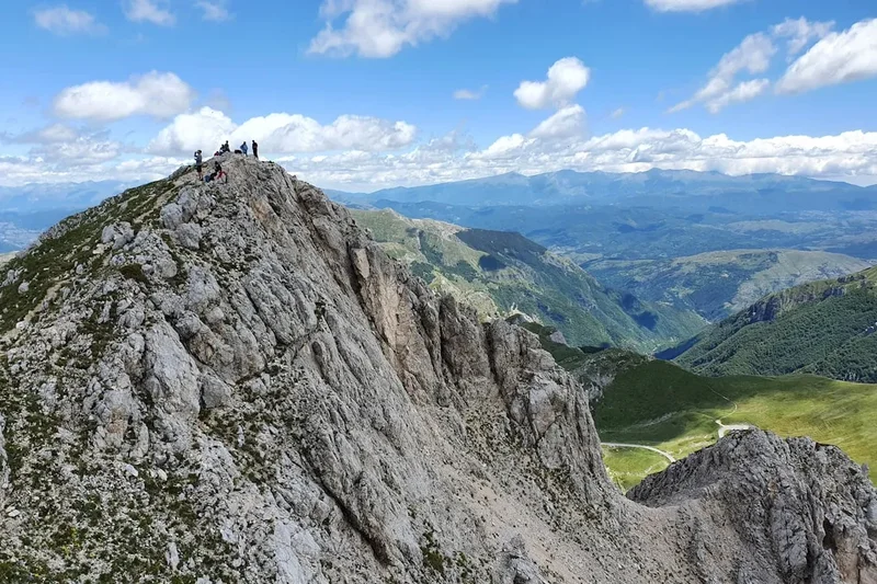 Mountain and nature scenery on the Monte Terminillo Ascent