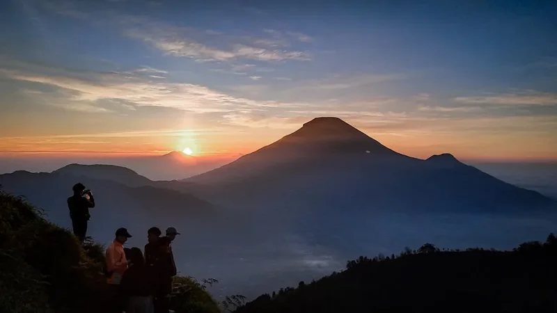 Mountain and nature scenery on the Mount Batur Sunrise Trek