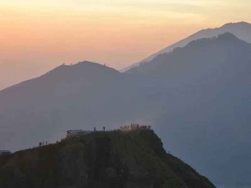 Mountain and nature scenery on the Mount Bromo Sunrise Walk
