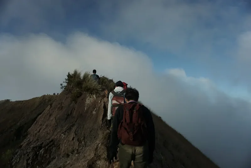 Mountain and nature scenery on the Mount Bromo Trek