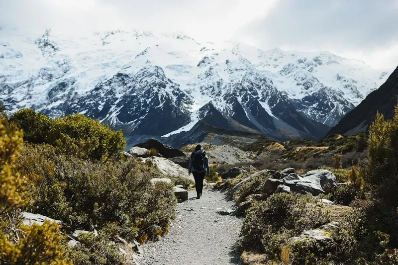 Mountain and nature scenery on the Mount Maunganui Summit