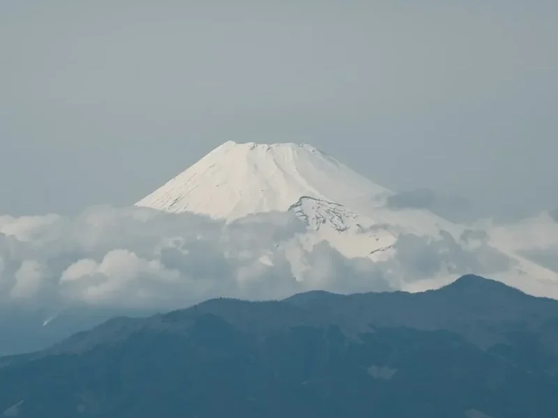 Mountain and nature scenery on the Mount Norikura Summit